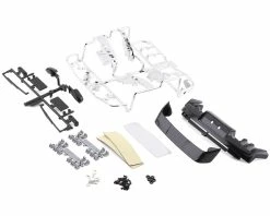 Killerbody Mitsubishi Lancer Evolution X 1/10 Touring Car Body Kit (Clear) -Kyosho Shop klr 48001 2