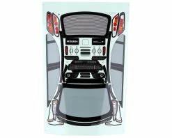 Killerbody Mitsubishi Lancer Evolution X 1/10 Touring Car Body Kit (Clear) -Kyosho Shop klr 48001 3