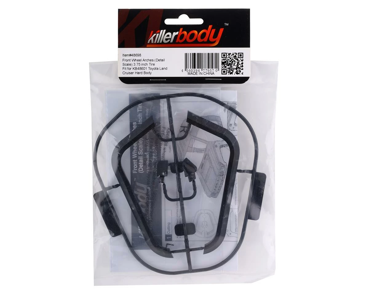 Killerbody LC70 Front Scale Wheel Arch Set (3.75" Tire) 2 Killerbody LC70 Front Scale Wheel Arch Set (3.75" Tire) - Image 2