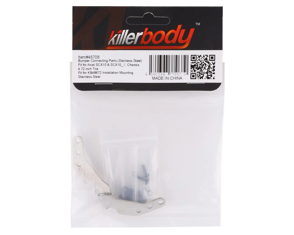 Killerbody Axial SCX10 II LC70 Steel Bumper Mount Set (4.53-4.72" Tire) 2 Killerbody Axial SCX10 II LC70 Steel Bumper Mount Set (4.53-4.72" Tire) - Image 2
