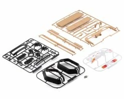 Killerbody Toyota Land Cruiser LC70 Painted 1/10 Crawler Hard Body Kit (TRX-4) (Tan) (323mm Wheelbase) -Kyosho Shop klr 48734 3