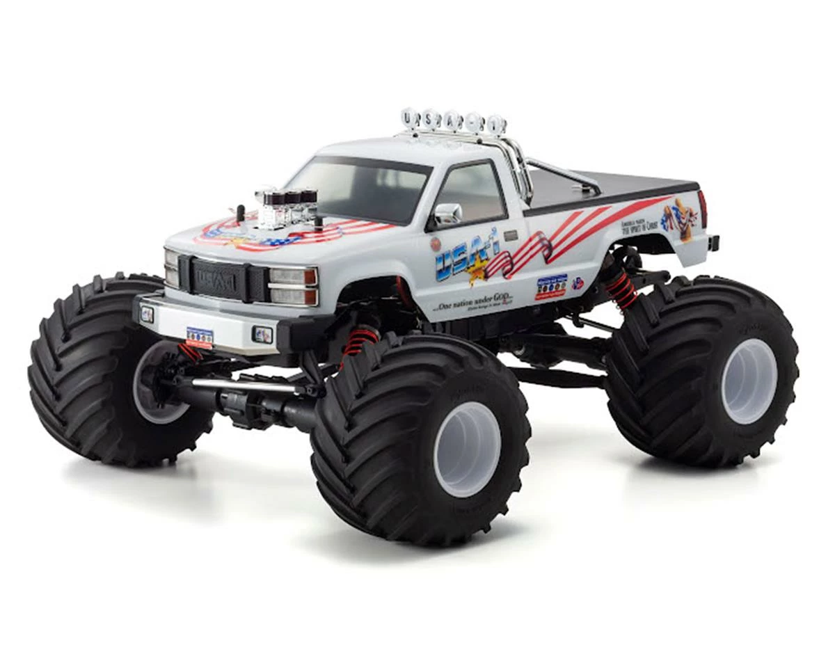 Kyosho USA-1 2021 1/8 Monster Truck Body Set (Clear) 1 Kyosho USA-1 2021 1/8 Monster Truck Body Set (Clear)