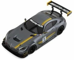 Kyosho Mini-Z MR-03W-MM Mercedes-AMG GT3 Body (Grey/Yellow)