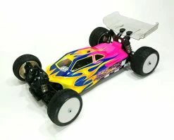 Leadfinger Racing XRAY XB4 A2 1/10 Buggy Body W/Tactic Wings (Clear)