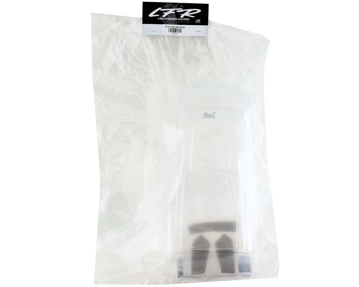 Leadfinger Racing Mugen MBX7TR/8 Strife 1/8 Truck Body (Clear) 5 Leadfinger Racing Mugen MBX7TR/8 Strife 1/8 Truck Body (Clear) - Image 5