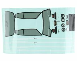 LOSI 1970 Chevelle 1/16 Mini Drag Body Set (Clear) -Kyosho Shop los210041 4