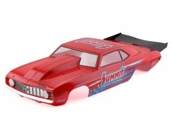 LOSI 22S Drag 69 Camaro Pre-Painted Body Set (Summit Red)