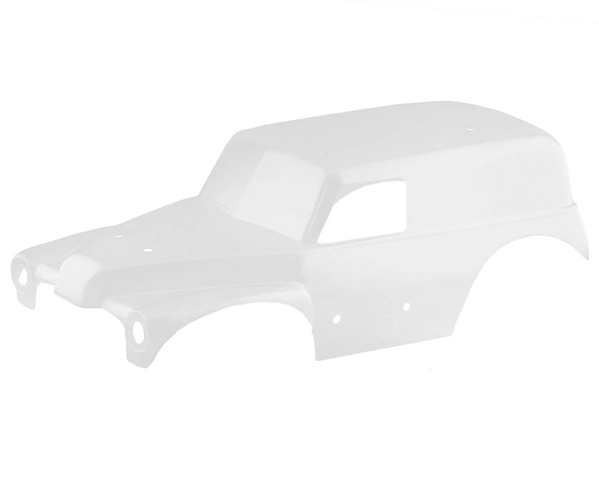 LOSI LMT Grave Digger Pre-Cut Monster Truck Body Set (Clear) 2 LOSI LMT Grave Digger Pre-Cut Monster Truck Body Set (Clear) - Image 2