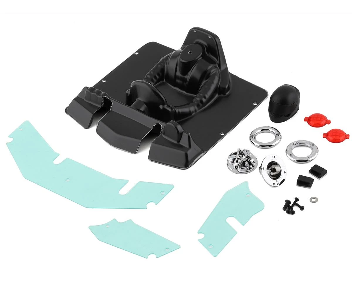 LOSI LMT Grave Digger Pre-Cut Monster Truck Body Set (Clear) 3 LOSI LMT Grave Digger Pre-Cut Monster Truck Body Set (Clear) - Image 3