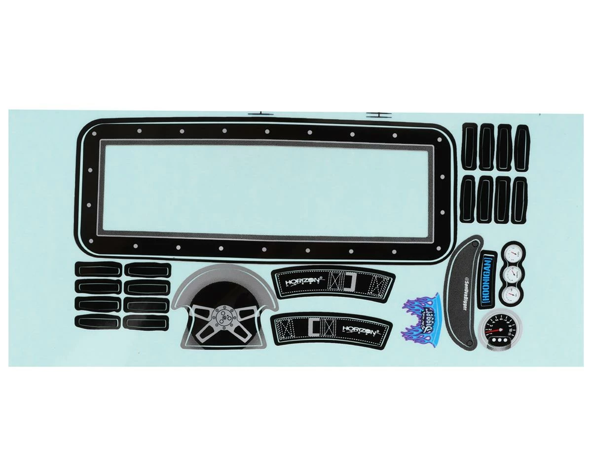 LOSI LMT Son Uva Digger Pre-Cut Monster Truck Body Set (Clear) 5 LOSI LMT Son Uva Digger Pre-Cut Monster Truck Body Set (Clear) - Image 5