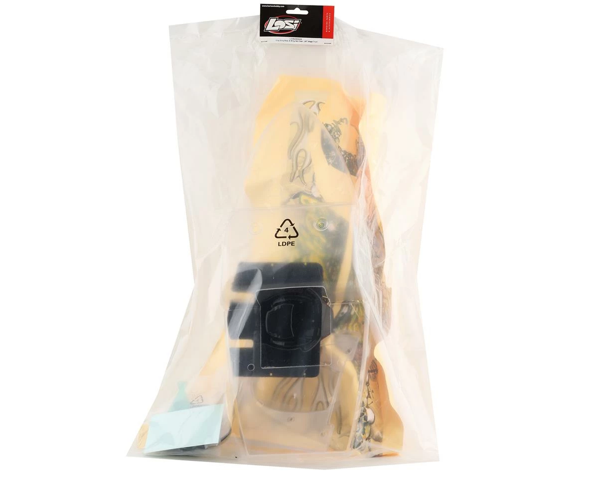 LOSI LMT King Sling Body & Wing Set (Clear) 5 LOSI LMT King Sling Body & Wing Set (Clear) - Image 5