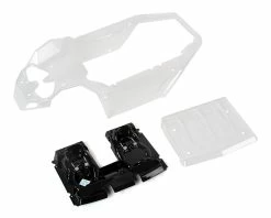 LOSI Super Rock Rey 1/6 Rock Racer Body Set W/Interior (Clear)