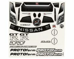PROTOFORM Nissan GT-R R35 No Prep Drag Racing Body (Clear) -Kyosho Shop prm1585 00 2