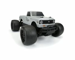 PRO-LINE 1972 Chevy C10 Tough-Color 1/10 Truck Body (Stone Gray) (Stampede) -Kyosho Shop pro3251 14 5
