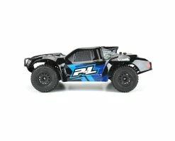 PRO-LINE Flo-Tek Fusion Pre-Painted Pre-Cut Short Course Body (Black) (Slash, Slash 4x4, SC5M, 22SCT, PRO-Fusion SC 4x4) -Kyosho Shop pro3458 18 2