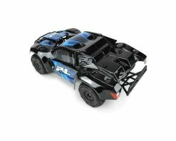 PRO-LINE Flo-Tek Fusion Pre-Painted Pre-Cut Short Course Body (Black) (Slash, Slash 4x4, SC5M, 22SCT, PRO-Fusion SC 4x4) -Kyosho Shop pro3458 18 3