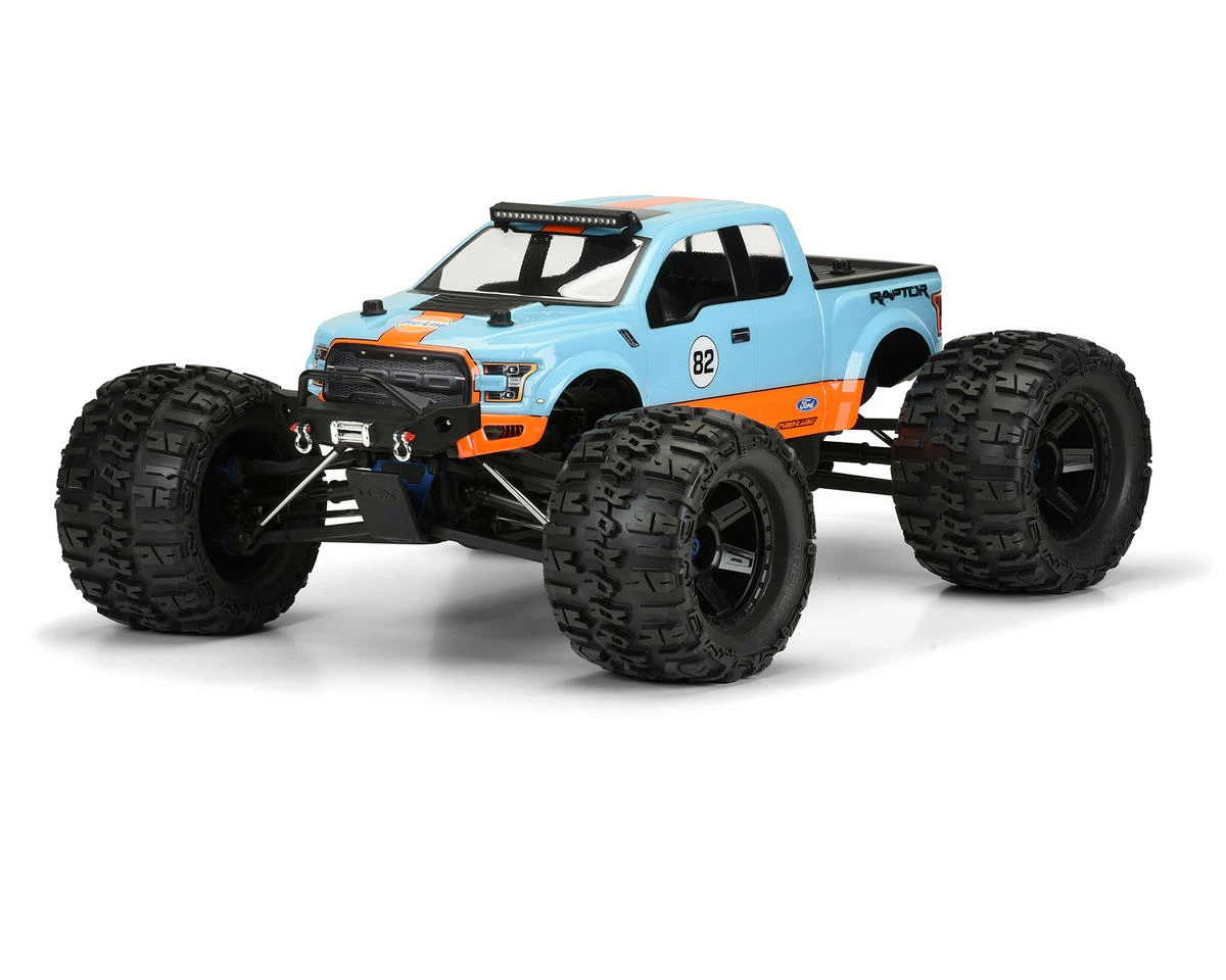 PRO-LINE 2017 Ford F-150 Raptor Monster Truck Body (Clear) 2 PRO-LINE 2017 Ford F-150 Raptor Monster Truck Body (Clear) - Image 2