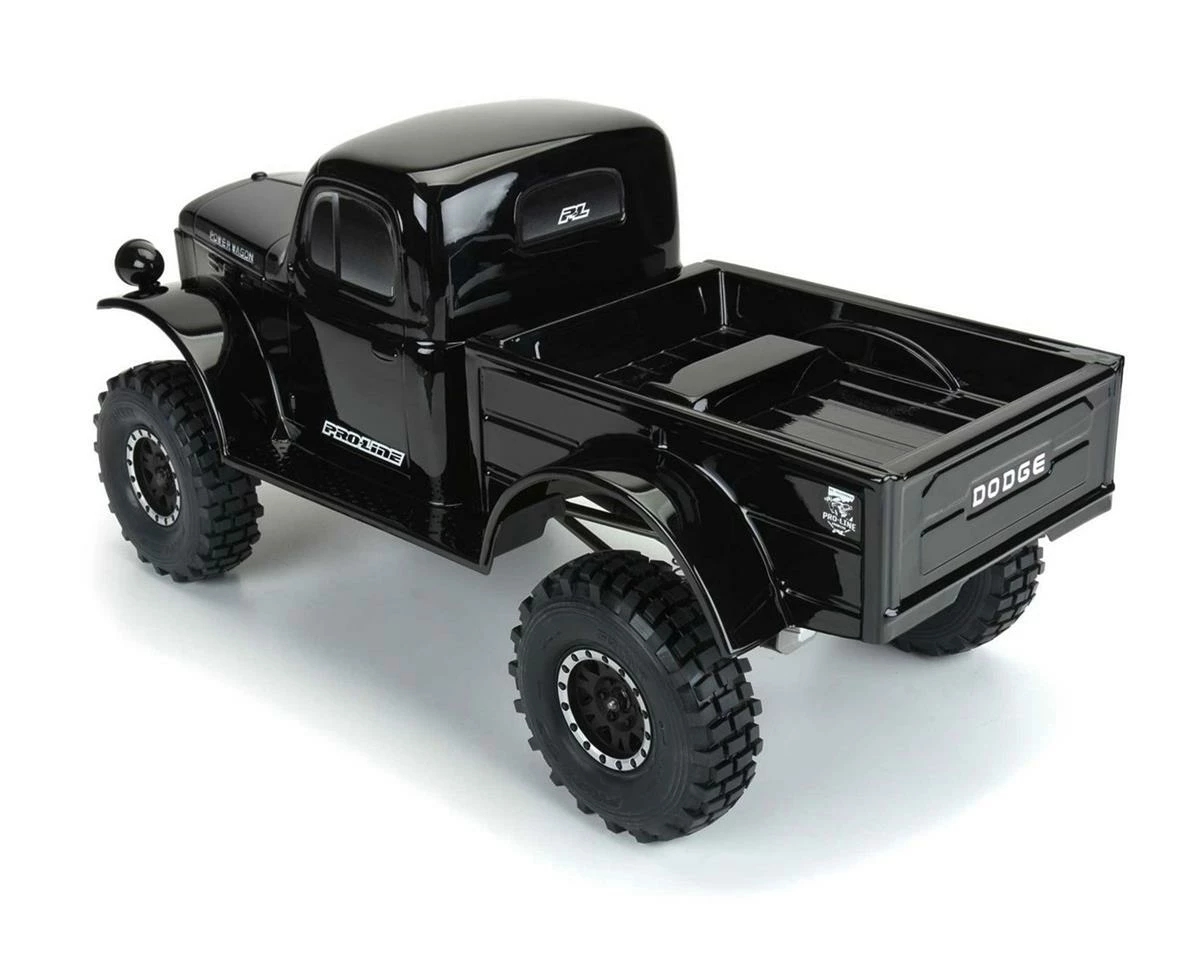 PRO-LINE 1946 Dodge Power Wagon 12.3" Tough-Color Rock Crawler Body (Black) 5 PRO-LINE 1946 Dodge Power Wagon 12.3" Tough-Color Rock Crawler Body (Black) - Image 5