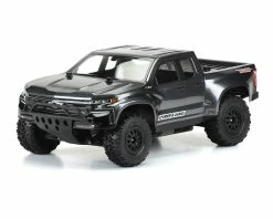 PRO-LINE 2019 Chevy Silverado Z71 Trail Boss True Scale Short Course Body (Clear) (Slash/SC10/Pro-2) -Kyosho Shop pro3512 00 2