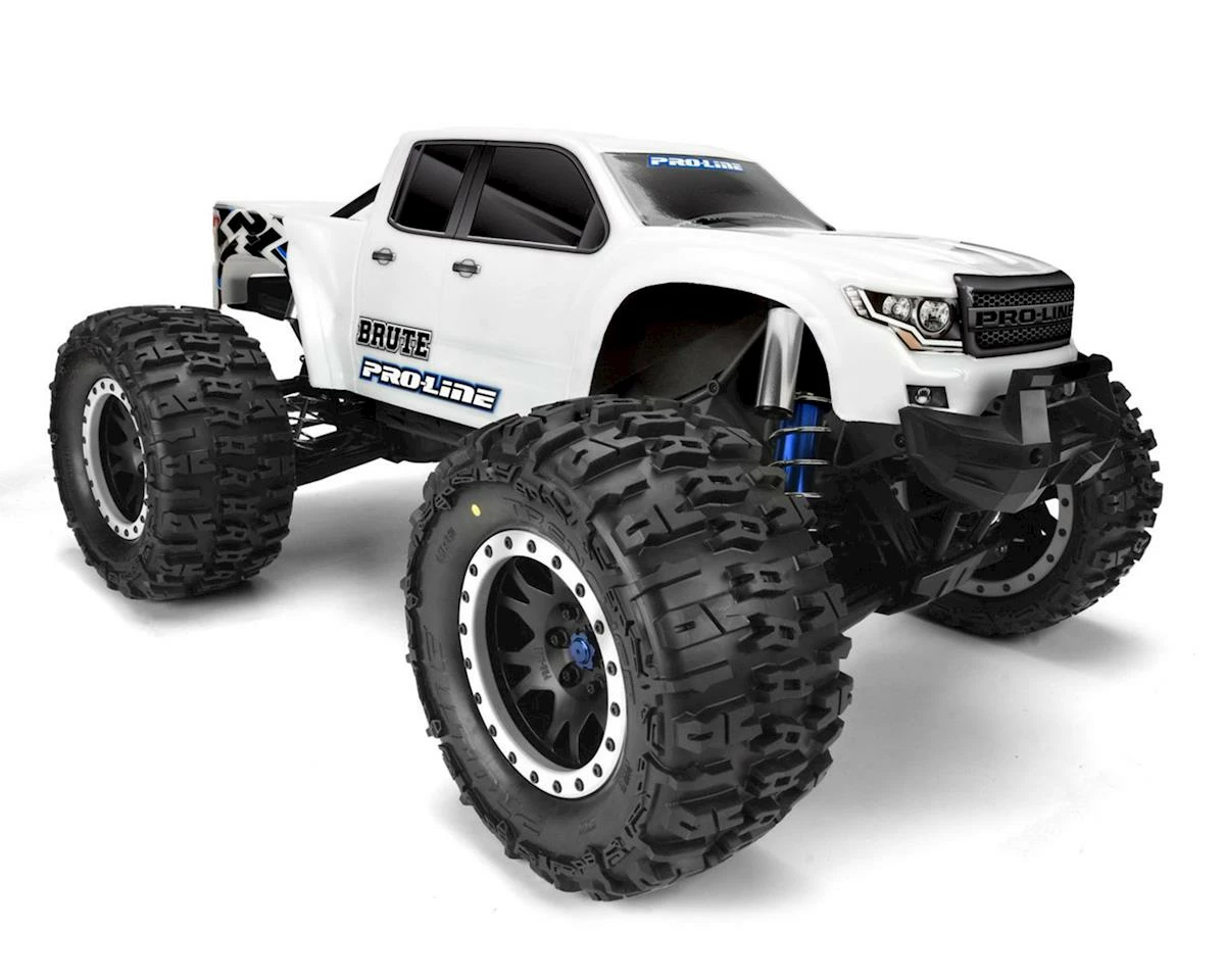 PRO-LINE Bash Armor Pre-Cut Monster Truck Body (White) (X-Maxx) 3 PRO-LINE Bash Armor Pre-Cut Monster Truck Body (White) (X-Maxx) - Image 3