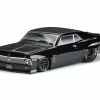 PRO-LINE 1969 Nova Short Course No Prep Drag Racing Body (Black) (Tough-Color)