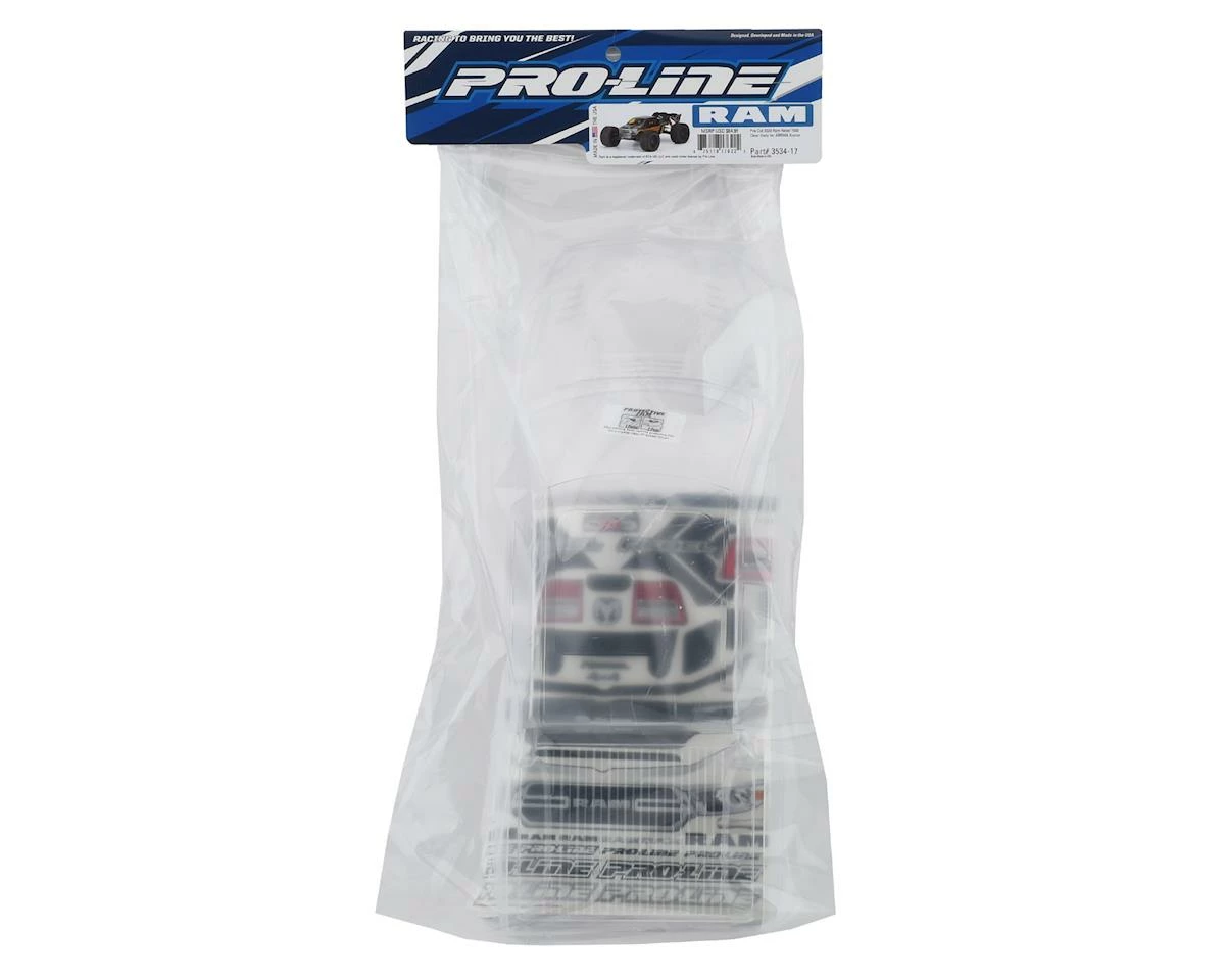 PRO-LINE 2020 Ram Rebel 1500 Pre-Cut Monster Truck Body (Clear) (Kraton 6S) 2 PRO-LINE 2020 Ram Rebel 1500 Pre-Cut Monster Truck Body (Clear) (Kraton 6S) - Image 2