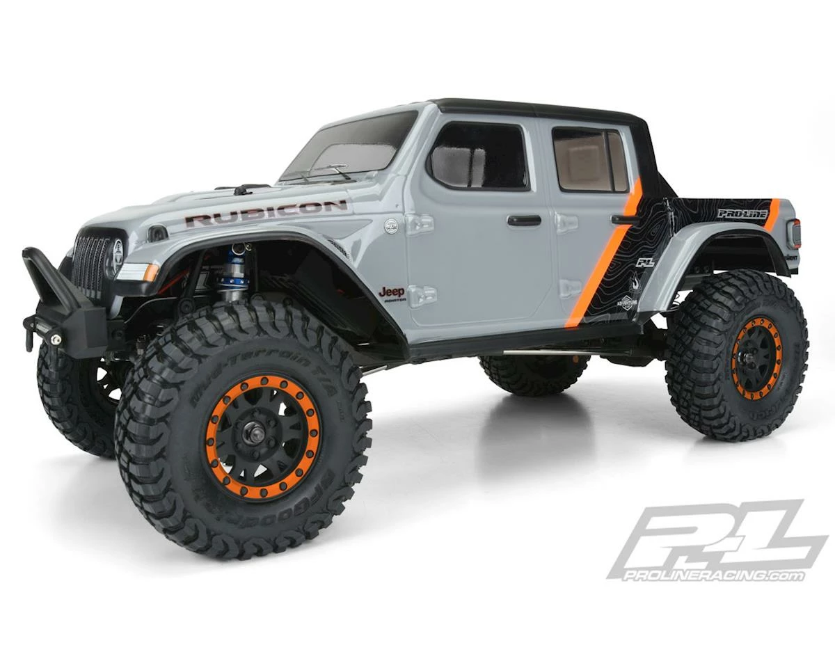 PRO-LINE 2020 Jeep Gladiator 12.3" Crawler Body (Clear) 4 PRO-LINE 2020 Jeep Gladiator 12.3" Crawler Body (Clear) - Image 4