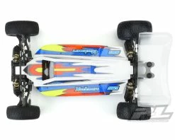PRO-LINE YZ-4 4WD Buggy Axis Body W/6.5" Aero Wing (Clear) (Light Weight) -Kyosho Shop pro3544 25 3