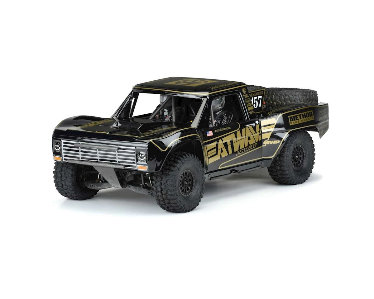 PRO-LINE 1967 Ford F-100 Heatwave Edition Pre-Painted & Pre-Cut Body (Black) (Unlimited Desert Racer) 1 PRO-LINE 1967 Ford F-100 Heatwave Edition Pre-Painted & Pre-Cut Body (Black) (Unlimited Desert Racer)