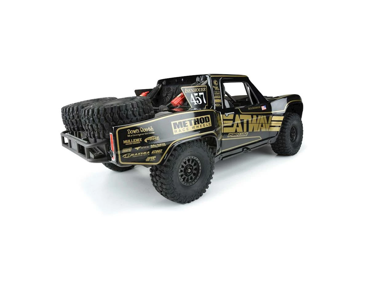 PRO-LINE 1967 Ford F-100 Heatwave Edition Pre-Painted & Pre-Cut Body (Black) (Unlimited Desert Racer) 2 PRO-LINE 1967 Ford F-100 Heatwave Edition Pre-Painted & Pre-Cut Body (Black) (Unlimited Desert Racer) - Image 2
