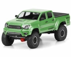 PRO-LINE 2015 Toyota Tacoma TRD Pro 12.3" Rock Crawler Body (Clear) (SCX10)