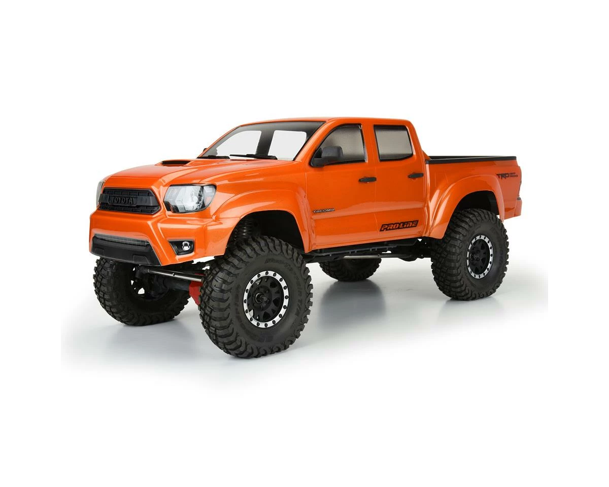 PRO-LINE 2015 Toyota Tacoma TRD Pro 12.3" Rock Crawler Body (Clear) (SCX10) 8 PRO-LINE 2015 Toyota Tacoma TRD Pro 12.3" Rock Crawler Body (Clear) (SCX10) - Image 8