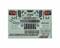 PRO-LINE Jeep Gladiator Rubicon 1/10 Truck Body (Clear) (Stampede/Granite) -Kyosho Shop pro3575 00 3