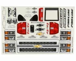 PRO-LINE 2015 Chevrolet Silverado 13.9" Crawler Body (Clear) -Kyosho Shop pro3585 00 3