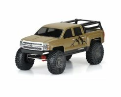 PRO-LINE 2015 Chevrolet Silverado 13.9" Crawler Body (Clear) -Kyosho Shop pro3585 00 5