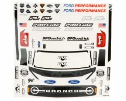 PRO-LINE 2021 Ford Bronco 1/10 Truck Body (Clear) (Stampede/Granite) -Kyosho Shop pro3591 00 2