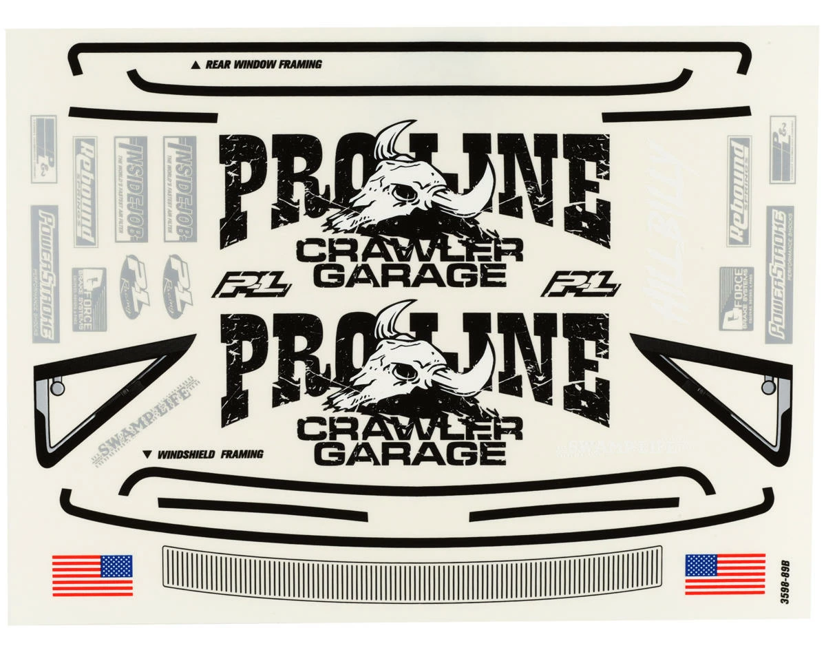 PRO-LINE SCX6 1978 Chevy K-10 Body (Clear) 4 PRO-LINE SCX6 1978 Chevy K-10 Body (Clear) - Image 4