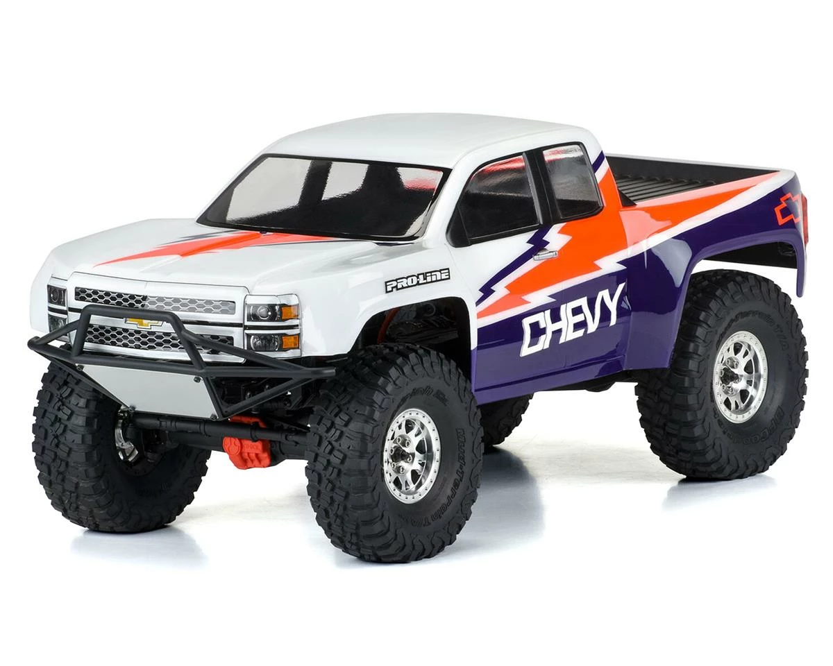 PRO-LINE 1/10 2015 Chevy Silverado Pre-Runner Rock Crawler Body (12.3") (Clear) 1 PRO-LINE 1/10 2015 Chevy Silverado Pre-Runner Rock Crawler Body (12.3") (Clear)