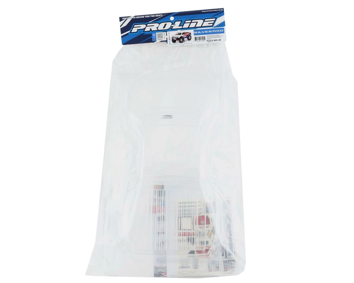PRO-LINE 1/10 2015 Chevy Silverado Pre-Runner Rock Crawler Body (12.3") (Clear) 4 PRO-LINE 1/10 2015 Chevy Silverado Pre-Runner Rock Crawler Body (12.3") (Clear) - Image 4
