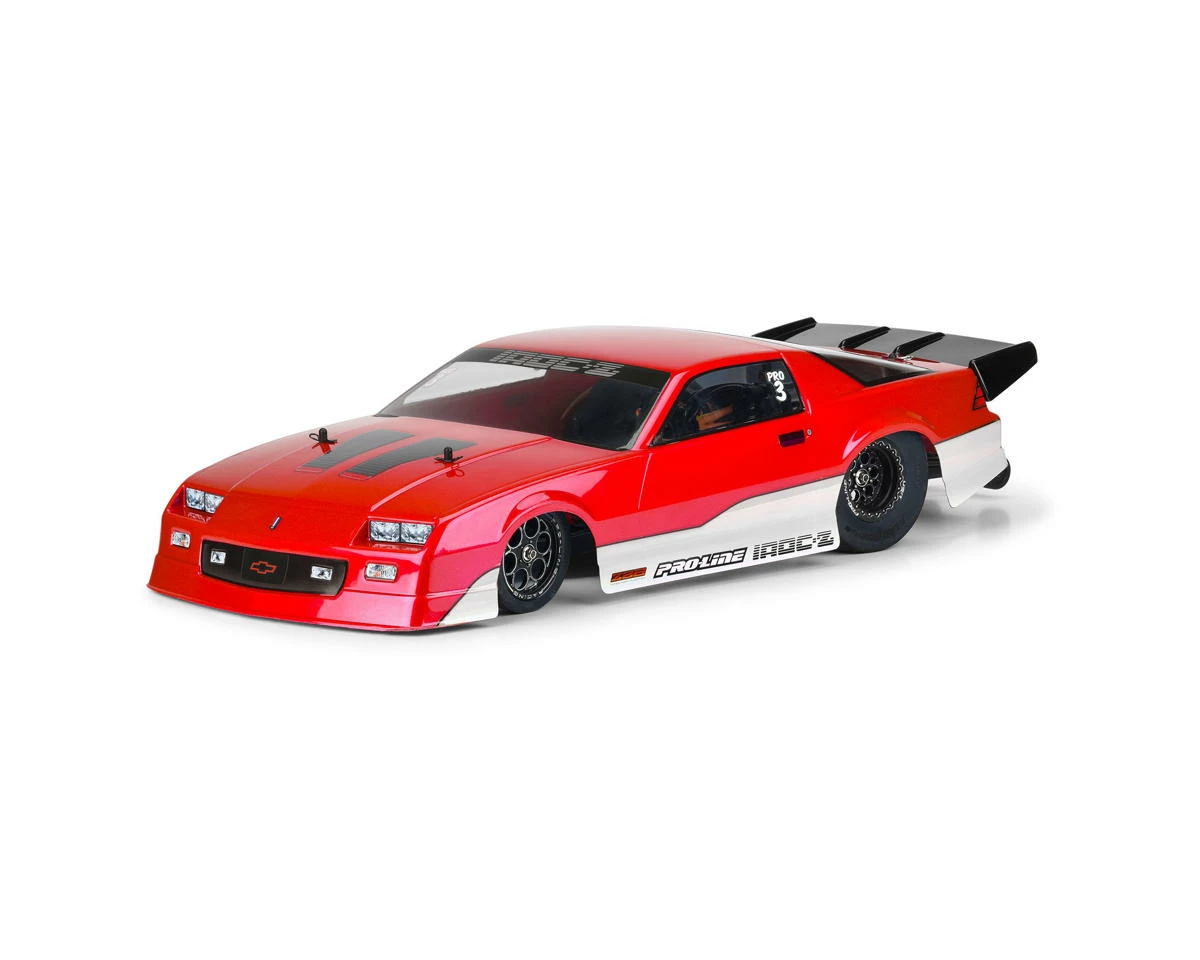 PRO-LINE Losi 22S Drag 1985 Chevy Camaro IROC-Z Pre-Cut Body Set (Clear) 7 PRO-LINE Losi 22S Drag 1985 Chevy Camaro IROC-Z Pre-Cut Body Set (Clear) - Image 7