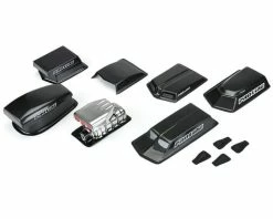 PRO-LINE Hood Scoops & Blowers No Prep Drag Racing Variety Pack (Clear)