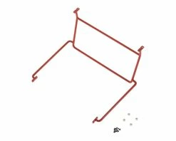 RC4WD Front Window Roll Cage, Red: 1/18 Gelande D90