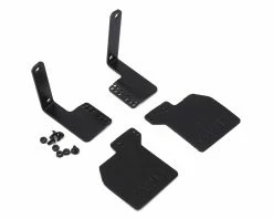 RC4WD CChand 1985 Toyota 4 Runner Hard Body Mud Flap Set (Black) (2)