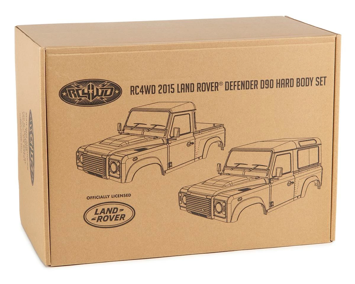 RC4WD 2015 Land Rover Defender D90 Hard Plastic Body Kit 7 RC4WD 2015 Land Rover Defender D90 Hard Plastic Body Kit - Image 7