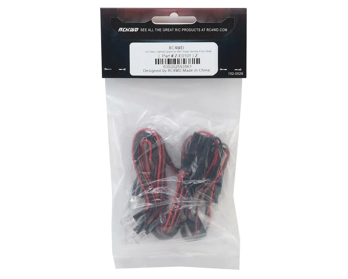 RC4WD 2001 Toyota Tacoma 4 Door LED Basic Lighting System 2 RC4WD 2001 Toyota Tacoma 4 Door LED Basic Lighting System - Image 2