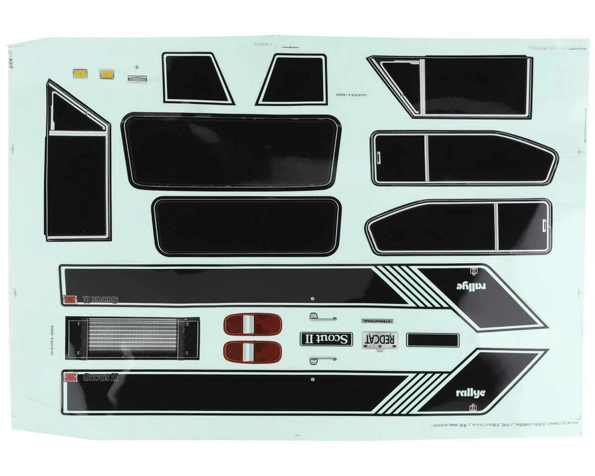 Redcat Gen8 Scout II Pre-Painted Body (Blue) 2 Redcat Gen8 Scout II Pre-Painted Body (Blue) - Image 2