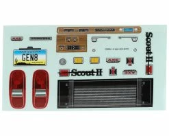 Redcat Gen8 AXE V2 Pre-Painted Pre-Cut Body (Clear) -Kyosho Shop rer12080 3