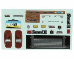 Redcat Gen8 AXE V2 Pre-Cut Body Set (Clear) -Kyosho Shop rer12082 3