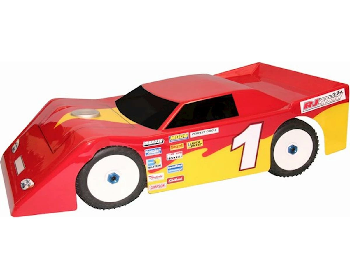 RJ Speed Max Wedge 1/8 Dirt Oval Late Model Body (Clear) 3 RJ Speed Max Wedge 1/8 Dirt Oval Late Model Body (Clear) - Image 3