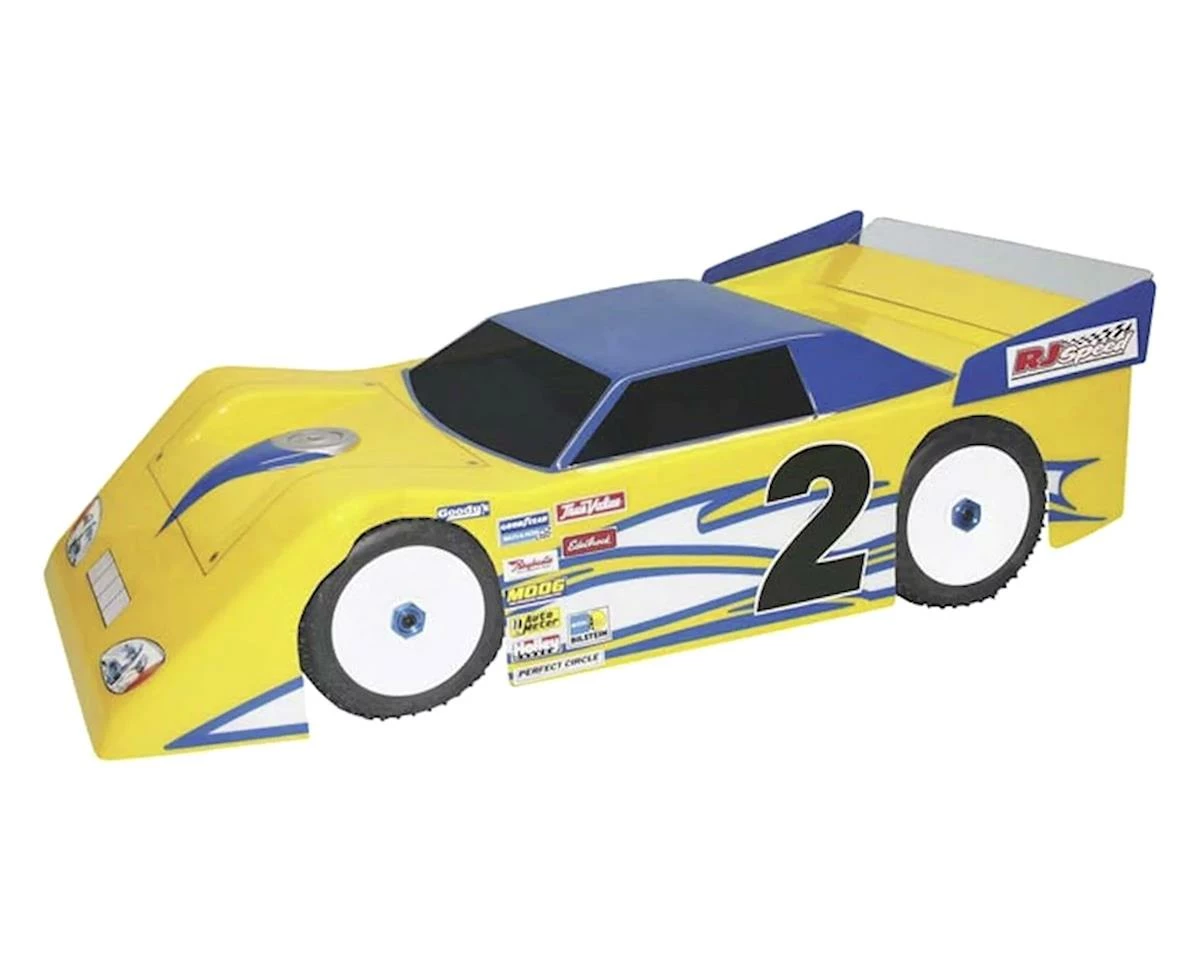 RJ Speed Mega Wedge 1/8 Dirt Oval Late Model Body (Clear) 3 RJ Speed Mega Wedge 1/8 Dirt Oval Late Model Body (Clear) - Image 3
